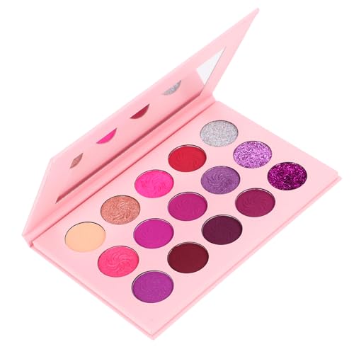 TOPPERFUN Lidschatten Compact Farben Lidschatten-make-up Für Frauen Und Mädchen Mit Hochpigmentierter Textur Für Langanhaltenden von TOPPERFUN