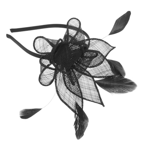 TOPPERFUN Fascinator-stirnband Für Damen Teeparty-hut Haar-accessoire Geeignet Für Hochzeiten Abendpartys Bankette Halloween Und Andere Besondere Anlässe von TOPPERFUN