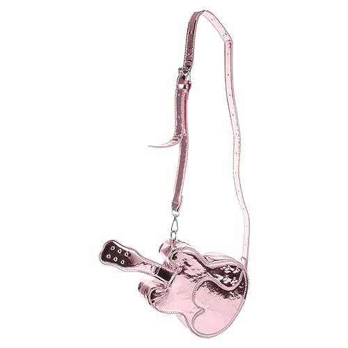 TOPPERFUN Gitarrenform Umhängetasche PU Trendige Crossbody Tasche für Damen Modisches Design mit Ausreichendem für Handy Schlüssel und Lippenstifte für Sommer TOPPERFUN Gitarrenform Umhängetasche PU Trendige Crossbody Tasche für Damen Modisches Design mit Ausreichendem für Handy Schlüssel und Lippenstifte für Sommer von TOPPERFUN