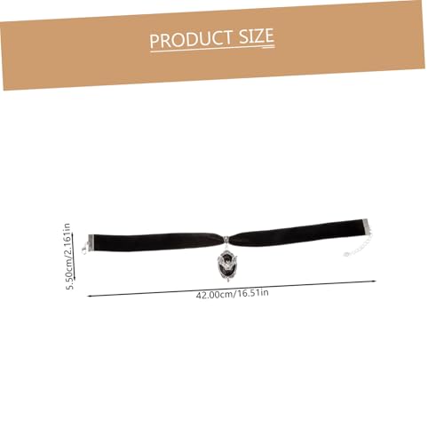 TOPPERFUN Gothic Halskette Herren Punk Vintage Anhänger Bat Anhänger Cool Schmuck für Männer Stylisches Accessoire von TOPPERFUN