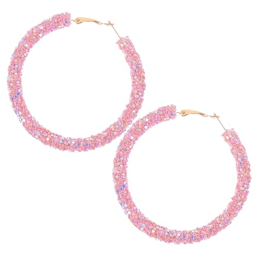 TOPPERFUN Große Runde Creolen Damen Ohrringe Modisch Bunte Kreis ohrringe Stylische Statement accessoires Vielseitig Kombinierbar Verarbeitet Elegantes Design Rosa TOPPERFUN Große Runde Creolen Damen Ohrringe Modisch Bunte Kreis ohrringe Stylische Statement accessoires Vielseitig Kombinierbar Verarbeitet Elegantes Design Rosa von TOPPERFUN