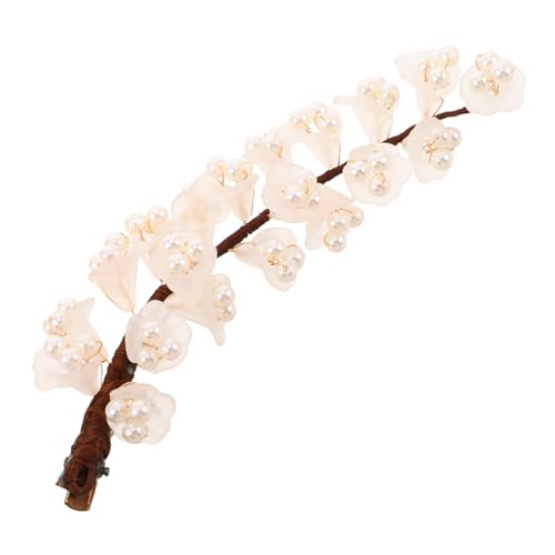 TOPPERFUN Haarspangen Mit Blumen Aus Metall Haarspangen Mit Entenschnabel Dekorative Haarnadeln Accessoires Für Und Mädchen Feines Dünnes Langes Und Kurzes Haar von TOPPERFUN