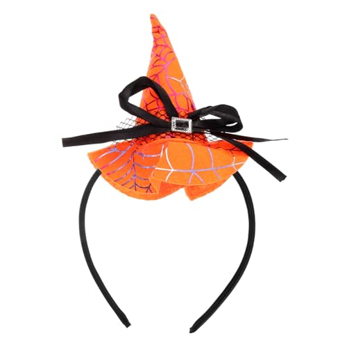 TOPPERFUN Halloween Hexen Hut Haarreif Leichtes Sicheres und Langlebiges Kostümzubehör für Halloween Karneval und Maskenball für Unvergessliche Fotos und Festliche Dekorationen von TOPPERFUN