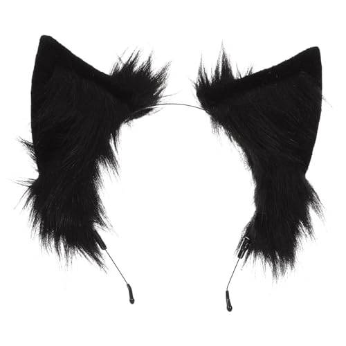 TOPPERFUN Handgefertigtes Plüsch katzenohr haarband Dekoratives Party haarreif für Damen und Mädchen Bequemes Einzigartiges Design für Festliche Anlässe und Auffällige Kostüme von TOPPERFUN