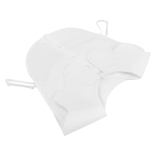 TOPPERFUN Chiffon-falschkragen Weiß Abnehmbarer Kunst-kragen Für Damen Zum Schichten Und Styling Für Verschiedene Looks von TOPPERFUN