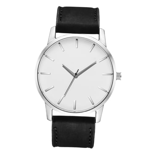 TOPPERFUN Herren Armbanduhr PU Klassische Quarzuhr für Business und Freizeit Robuste und Stilvolle Herren Uhr mit Großem Ziffernblatt Mode und Retro Design für Jede Gelegenheit TOPPERFUN Herren Armbanduhr PU Klassische Quarzuhr für Business und Freizeit Robuste und Stilvolle Herren Uhr mit Großem Ziffernblatt Mode und Retro Design für Jede Gelegenheit von TOPPERFUN