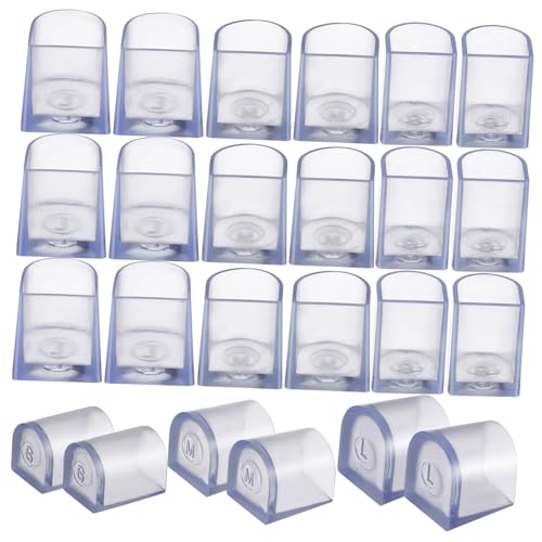 TOPPERFUN High Heel Fersenschutz 12 Paar Transparente Schuhabsatzschützer Aus PVC Anti Rutsch Fersenkappen Für Damen Wiederverwendbare Absatzschoner Für Stöckelschuhe Fersenschutz Für von TOPPERFUN