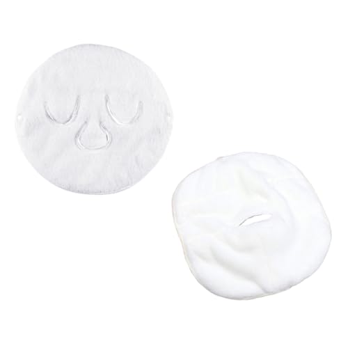 TOPPERFUN Hot cold Gesichtsmaske Wiederverwendbar Hautfreundlich für Dampfanwendungen und Spa therapie Feuchtigkeitsspendend Rötungen und Entspannt Müde Augen von TOPPERFUN