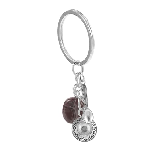 TOPPERFUN Kaffeeliebhaber Schlüsselanhänger Kaffeetassen und Kaffeebohnendesign Stilvolles für Kollegen und Freunde Langlebig und Leicht zu Reinigen für Kaffeefans TOPPERFUN Kaffeeliebhaber Schlüsselanhänger Kaffeetassen und Kaffeebohnendesign Stilvolles für Kollegen und Freunde Langlebig und Leicht zu Reinigen für Kaffeefans von TOPPERFUN