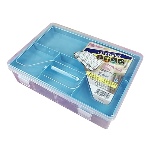 TOPPERFUN Kasten Multifunktionales Stiftetui Protect schutzzelt Organizer für Kunstutensilien Aufbewahrungswürfel für Spielzeug Aufbewahrungskoffer für Schreibwaren Hohe Kapazität Mäppchen von TOPPERFUN