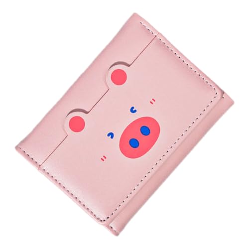 TOPPERFUN Kleine Damen Geldbörse mit Cartoon Kompakt und Leicht Multifunktionales Kartenetui mit Münzfach Praktischer Wallet für Outdoor Shopping und Alltag Modischer Clutch von TOPPERFUN
