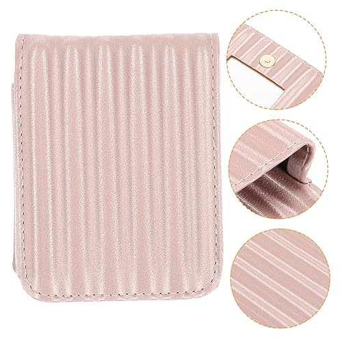 TOPPERFUN Kleine Kosmetiktasche für Damen mit Mini Lippenstiftetui für Handtasche Make Up Organizer für Reisen von TOPPERFUN