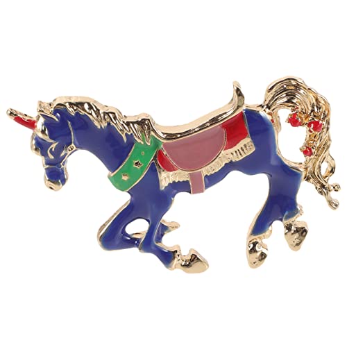 TOPPERFUN Kleiner Pferde Broschen Pin Vintage Anstecknadel für Kleidung Geeignet für Jacken Handtaschen und für und Freunde von TOPPERFUN