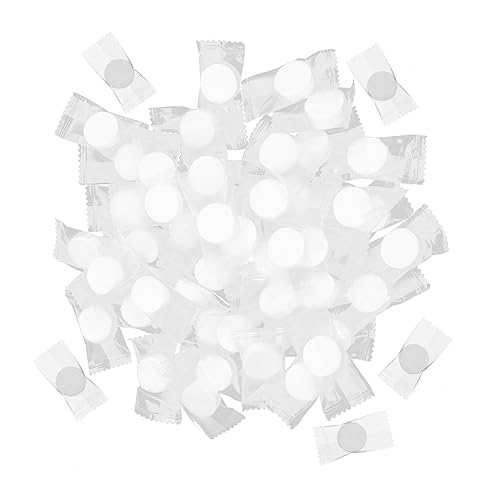 TOPPERFUN Komprimierte Gesichtsmaske 100 Stück Einweg Selbstgemacht Hautpflege Papier für Hautpflege Tool Salon Maskenpapier Leicht und Tragbar von TOPPERFUN