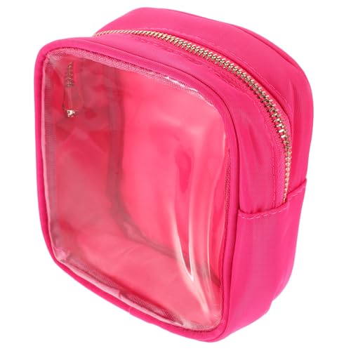 TOPPERFUN Kosmetiktasche für Reisen Wasserdichtes Makeup Organizer Candy Farben Transparente Toilettentasche mit Reißverschluss für Damen für Alltag und Urlaub von TOPPERFUN