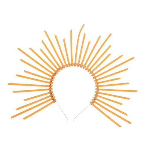 TOPPERFUN Kostüm Haarband Dekoratives Stirnband für Partys Verlobungsfeiern und Fotoshootings für Goldene Farbe für Einen Einzigartigen Look von TOPPERFUN