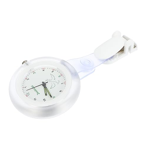 TOPPERFUN Kreative Krankenschwester Taschenuhr Präzise Quarzbewegung Clip Uhr für Pflegekräfte und Studenten Robuste und Stilvolle Ansteckuhr für Ersten Arbeitstag von TOPPERFUN