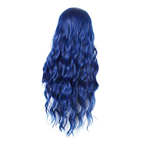 TOPPERFUN Langes Lockiges Haarset Perücke Frauen Halloween Perücken Lange Perücke Gewellte Damenperücken Für Frauen Spitze Hexe Lockiges Echthaar Perücke Natürliche Vollperücken Modeteil von TOPPERFUN