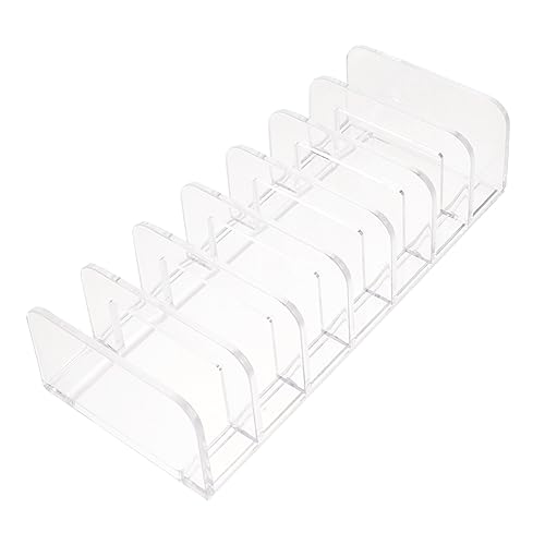 TOPPERFUN Lidschatten-paletten-aufbewahrungsbox Transparentes Design Make-up-organizer Kosmetik-etui Paletten-halter Durchsichtige Make-up-box Theken-organizer Für Lidschatten Nagellack Und von TOPPERFUN