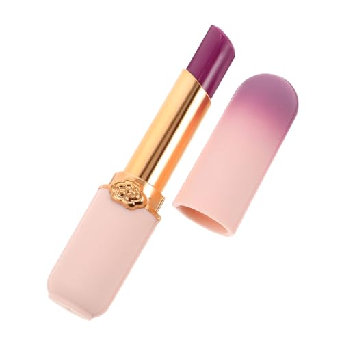 TOPPERFUN Jelly Lippenstift Feuchtigkeitsspendend Für Trockene Lippen Farbwechselnder Lippenbalsam Mit Trauben-aroma Natürlicher Lippenpflege Langanhaltender Lippenstift Damen-lipgloss Mit von TOPPERFUN