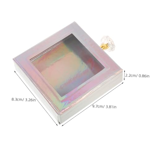TOPPERFUN Magnetische Wimpern Aufbewahrungsbox Falsche Wimpern Organizer Kompakt Tragbar Lash Holder Für Sichere Lagerung Und Einfachen Zugriff Reise eyelash Case von TOPPERFUN