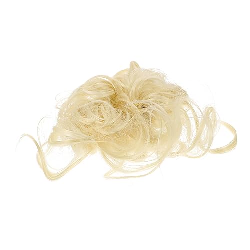 TOPPERFUN Messy Bun Haarteil Unordentlicher Dutt Für Frauen Voluminöser Haarknoten Aus Kunstfaser Knackig Lockiges Haarteil Für Hochzeiten Und Partys von TOPPERFUN