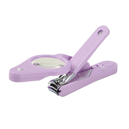 TOPPERFUN Nagelknipser Aus Edelstahl Mit Led-lupe Für Fingernägel Und Zehennägel Robust Und Rostfrei Für Frauen Männer Und Junge Mädchen von TOPPERFUN