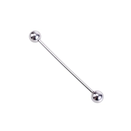 TOPPERFUN Ohrknorpel Piercing Schmuck Gauge mit Stab und Kugel Hypoallergen Langlebige Elektroplattierte Oberfläche für Frauen Geeignet von TOPPERFUN