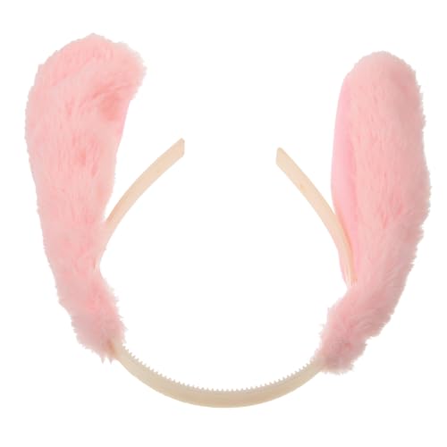TOPPERFUN Plüsch Hasenohren Haarreif für Cosplay und Partys Weiches und Bequemes Bunny Kostüm Zubehör für Erwachsene und Vielseitig Einsetzbar für Karneval Weihnachten und Mehr von TOPPERFUN