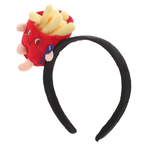 TOPPERFUN Pommes Frites Stirnband Lustiger Cartoon Kopfschmuck für Erwachsene Süßes und Stylisches Accessoire für Partys Cosplay und Besondere Anlässe Robust und Langlebig von TOPPERFUN
