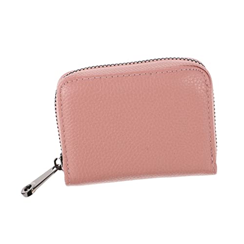 TOPPERFUN RFID Schutz Geldbörse Hochwertige PU Kartenaufbewahrungstasche für Kreditkarten Personalausweis und Bargeld Praktische und Stilvolle Geldtasche Rosa mit Kartenfächern TOPPERFUN RFID Schutz Geldbörse Hochwertige PU Kartenaufbewahrungstasche für Kreditkarten Personalausweis und Bargeld Praktische und Stilvolle Geldtasche Rosa mit Kartenfächern von TOPPERFUN