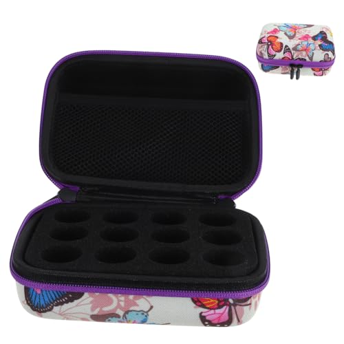 TOPPERFUN Reisebox für Ätherische Öle Organizer für Flaschen mit Ätherischen Ölen Tragetasche für Ätherische Öle Langlebig Tragbar Robust von TOPPERFUN