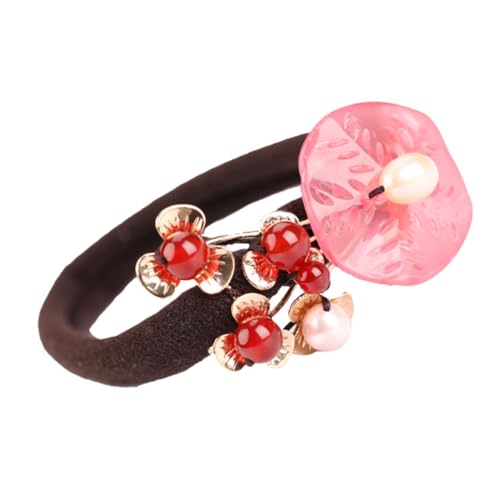 TOPPERFUN Haarseile Für Damen Retro Chinesische Haarband Elastisches Damen Haargummi Zarte Haar Krawatte Für Frauen Haarseile Für Mädchen von TOPPERFUN