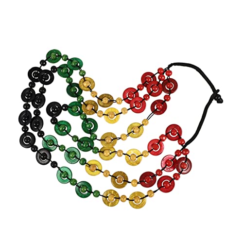 TOPPERFUN Retro Boho Halskette Kokosnuss Schale und Handgeknüpften Holzperlen Strandmode Schmuck für Damen und Mädchen Muster TOPPERFUN Retro Boho Halskette Kokosnuss Schale und Handgeknüpften Holzperlen Strandmode Schmuck für Damen und Mädchen Muster von TOPPERFUN