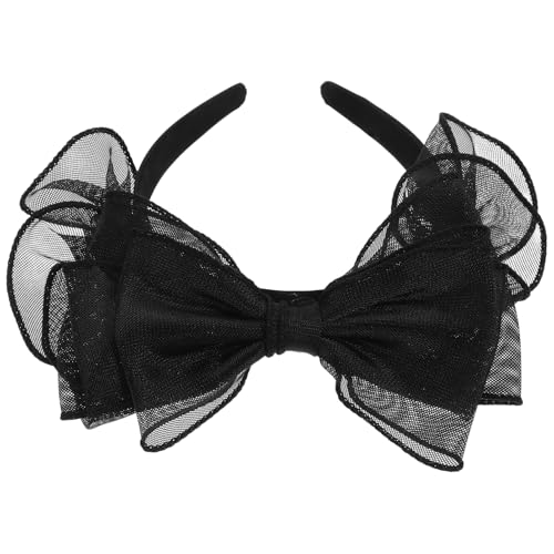 TOPPERFUN Bogenknoten Stirnbänder Für Damen Haarband Mit Schleife Aus Dekoratives Stirnband Für Partys Und Festlichkeiten Langlebig Und Angenehm Zu Tragen von TOPPERFUN