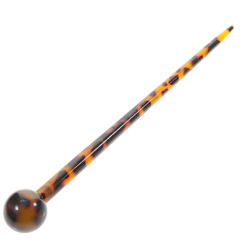 TOPPERFUN Schildpatt Haarnadel aus Acetat für Dickes Langes Haar Vintage Haarschmuck für Hochsteckfrisuren für Damen von TOPPERFUN