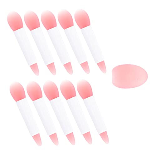TOPPERFUN Silikon Lippenpinsel Weiche Lip Mask Brushes Lipstick Applikatoren Wiederverwendbar Leicht Tragbar Präzise Anwendung Für Damen Make up und Flüssige Kosmetik von TOPPERFUN