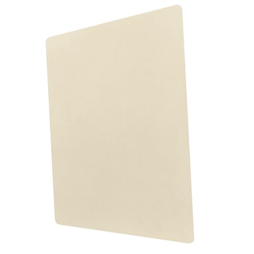 TOPPERFUN Silikon Tattoo Übungshaut Dicke Matte Übungsfolie für Anfänger Doppelseitig Gelb Blank Praxis Haut für Tattoos Augenbrauen Lippen Makeup Training von TOPPERFUN