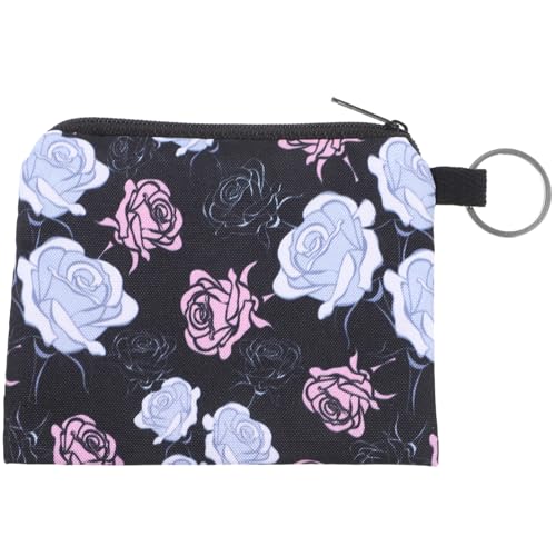 TOPPERFUN Splashproof Damen Geldbörse mit Reißverschluss Leichtes Portemonnaie für Münzen und Karten Tragbare Kleine Tasche für Alltag und Reisen Einzigartiges Frisches Design Praktischer von TOPPERFUN