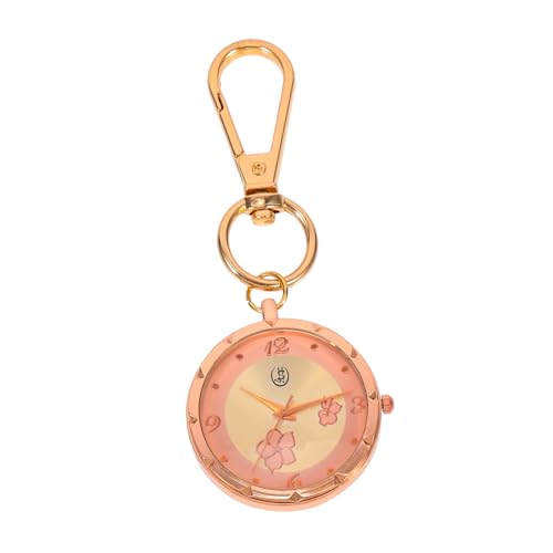 TOPPERFUN Krankenschwester Taschenuhr mit Schnalle Clip On Hängeuhr Präzise Quarz Uhr für Damen Hautfreundlich und Robust für Pflegeberufe von TOPPERFUN