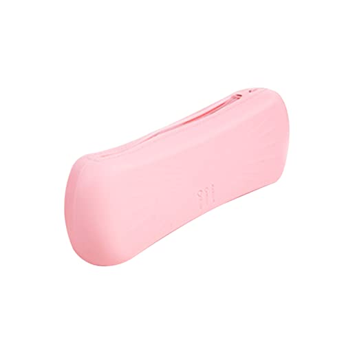 TOPPERFUN Tragbare Kosmetiktasche für Makeup Pinsel Silikon Organizer mit Reißverschluss für Reisen Events und Wochenendausflüge Kompakt und Leicht von TOPPERFUN