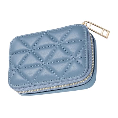 TOPPERFUN Tragbare Make Up Tasche mit Spiegel Kleine Lippenstift Organizer für Damen PU Kosmetik Aufbewahrungstasche für Reisen von TOPPERFUN