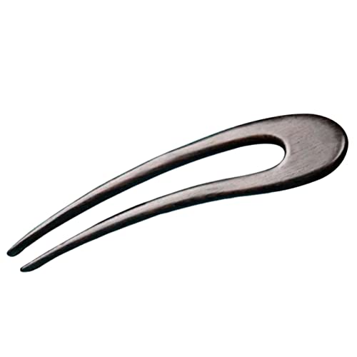 TOPPERFUN U-förmige Haarnadel Aus Holz Handgefertigter Haarschmuck Für Frauen Für Dutts Hochsteckfrisuren Und Besondere Anlässe Lang Für Mittellanges Langes Haar von TOPPERFUN