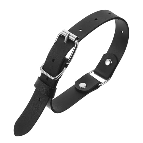 TOPPERFUN Unisex Verstellbares Punk Armband PU Retro Armreifen für Freizeitoutfits und Vielseitig Geeignet für Männer und Frauen Langlebig und von TOPPERFUN