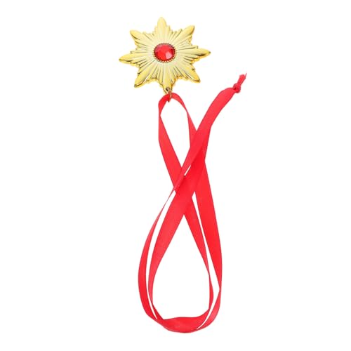 TOPPERFUN Vampir Medaillon mit Lanyard Halloween Halskette Damen Kostüm Zubehör Leicht zu Tragen für Karneval Cosplay Party Accessoire von TOPPERFUN