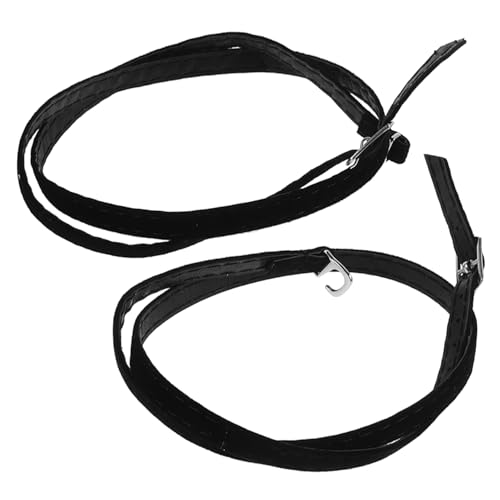 TOPPERFUN Verstellbare Abnehmbare High Heel Schuhriemen aus Langlebigem Material Rutsch für Damen Verhindert Schuhverlust bei Hohen Absätzen Verstellbare Praktische Schuhbänder für Schuhe von TOPPERFUN