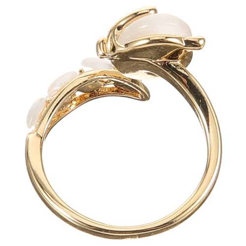 TOPPERFUN Verstellbarer Strass Tierring Damen Offener Ring Tiermotiv Schmuck für Besondere Anlässe Geeignet für Partys Alltag und Hochzeiten von TOPPERFUN