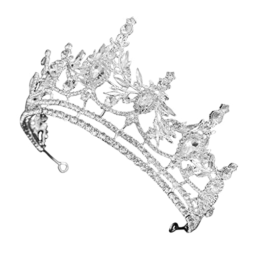 TOPPERFUN Vintage Braut Tiara mit Strasssteinen Kleines Silbernes Hochzeit Diadem Eleganter Brautschmuck Leichter Langlebiger Kopfschmuck für Hochzeiten Partys und Festliche Anlässe TOPPERFUN Vintage Braut Tiara mit Strasssteinen Kleines Silbernes Hochzeit Diadem Eleganter Brautschmuck Leichter Langlebiger Kopfschmuck für Hochzeiten Partys und Festliche Anlässe von TOPPERFUN