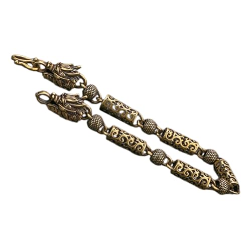 TOPPERFUN Vintage Kupferarmband mit Drachenmotiv Antikes Chinesisches Schmuckstück Einfaches Design Unisex Langlebiges Kupfer Symbolisches Feng Shui Armband Geschenk zum Geburtstag von TOPPERFUN