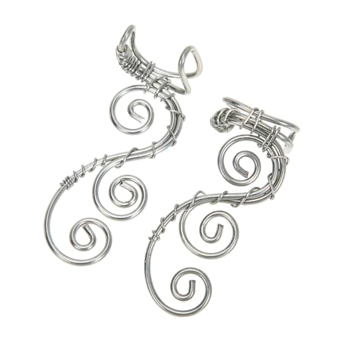 TOPPERFUN Vintage Ohrklipser Ohr Manschette Retro Elf Ohrschmuck Damen Modisch Hautfreundlich Langlebig Ohrlöcher Geschenkidee für Frauen und Mädchen TOPPERFUN Vintage Ohrklipser Ohr Manschette Retro Elf Ohrschmuck Damen Modisch Hautfreundlich Langlebig Ohrlöcher Geschenkidee für Frauen und Mädchen von TOPPERFUN